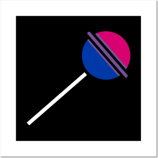 Bisexual Lollipop Posters and Art